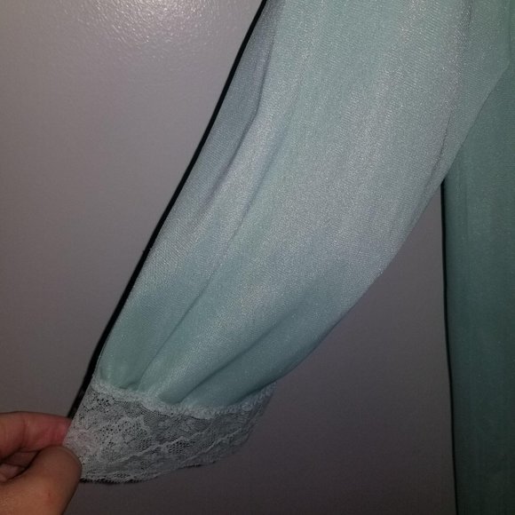 Gilbreath Vintage M Lace Womens Nightgown - Picture 5 of 12